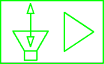 Telefon interntelefon AutoCAD symbol
